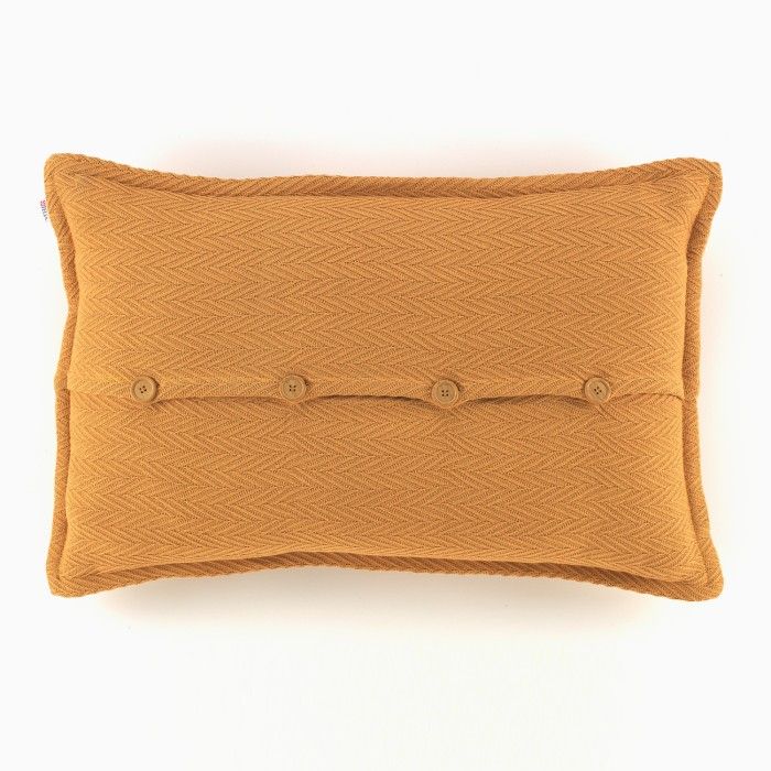 Funda de cojín Maia mostaza cojín 50x75