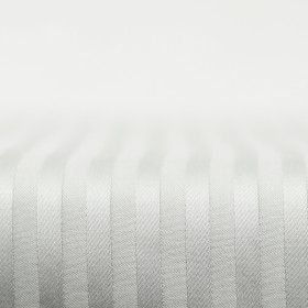 Juego de sábanas satén listado perla