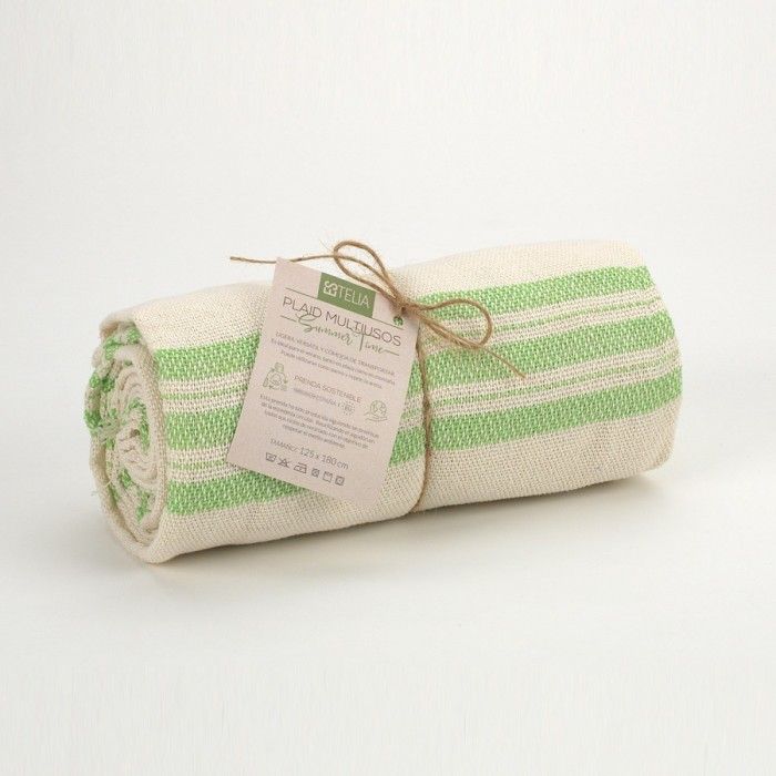 Fouta Maó pistacho presentación