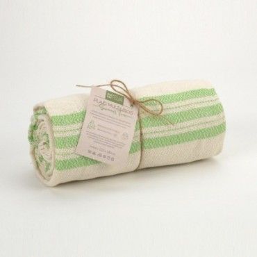 Fouta Maó pistacho presentación