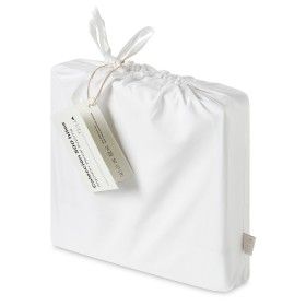 Juego de sábanas algodón 500 hilos presentado en bolsa de tela