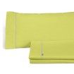 Juego de sábanas liso pistacho bodegón