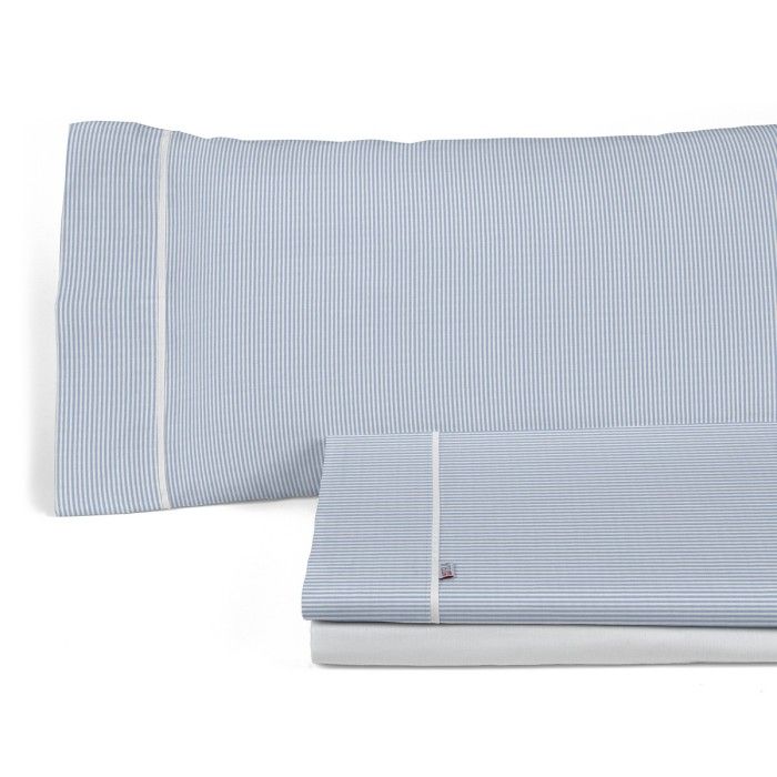 Juego de sábanas 200h Greta azul bodegón