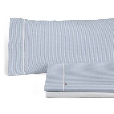 Juego de sábanas 200h Greta azul bodegón