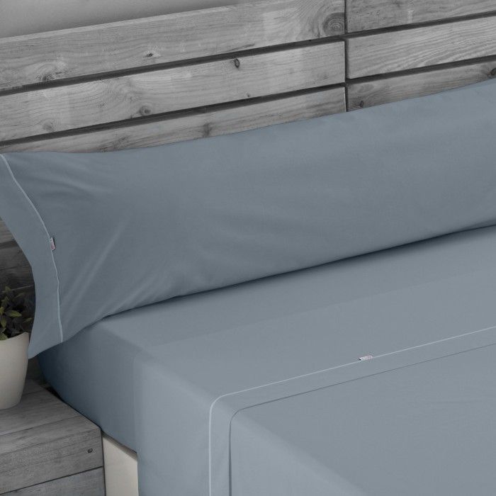 Juego de sábanas algodón 144 hilos acero escena de cama