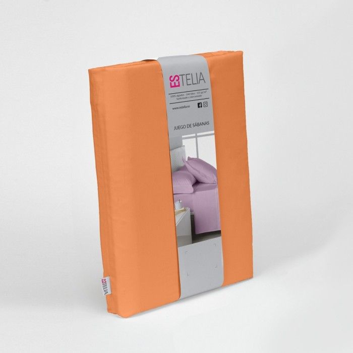 Juego sábanas algodón mango presentación en bolsa de tela