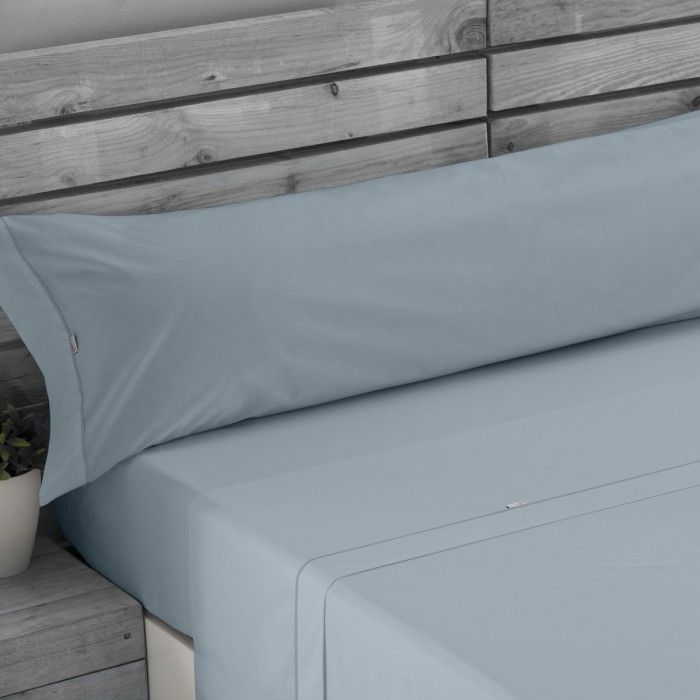 Juego de sábanas algodón 144 hilos plata escena de cama