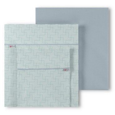 Juego de sábanas algodón Rex aqua bodegón