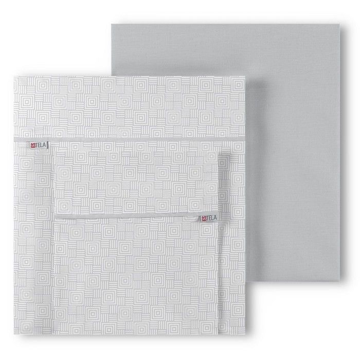 Juego de sábanas algodón Rex perla bodegón