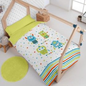 Funda nórdica Monster vista cenital