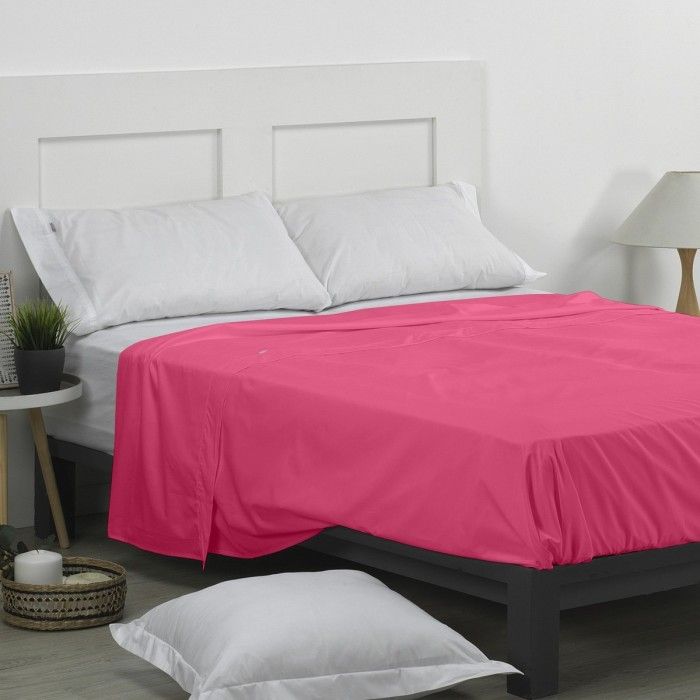 Sábana encimera 50/50 chicle escena de cama