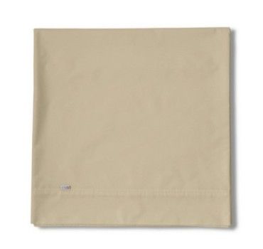 Sábana encimera algodón camel producto plegado