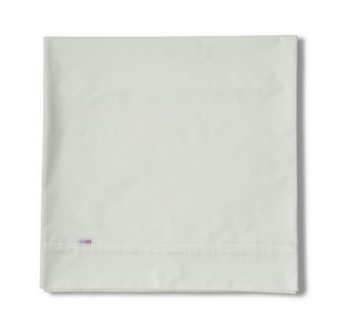 Sábana encimera percal hueso producto plegado