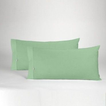 Funda de almohada 50-50 albahaca dos piezas abertura lateral