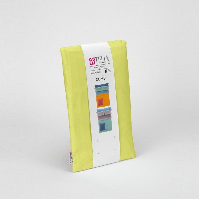 Funda de almohada 50-50 pistacho presentación en bolsa de tela