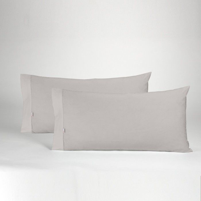 Funda de almohada 50-50 plomo dos piezas abertura lateral