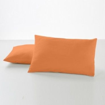 Funda de almohada algodón mango dos piezas 50x80 cm