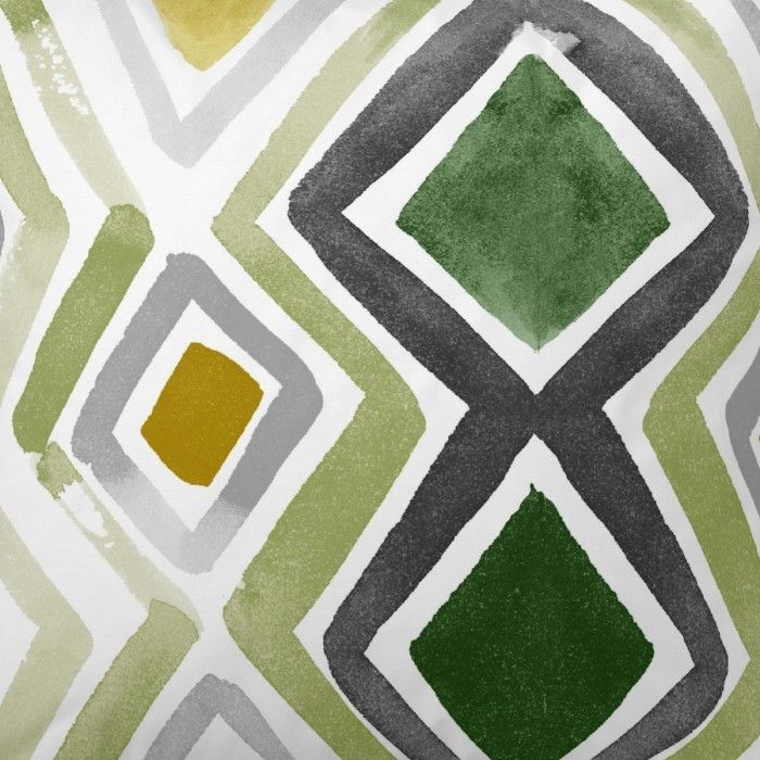 Funda de almohada algodón Mursi detalle del dibujo