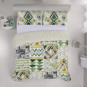 Funda de almohada algodón Mursi vista cenital