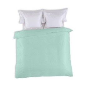 Funda nórdica lisa 50-50 aqua vista cenital