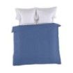 Funda nórdica lisa 50-50 azulón vista cenital