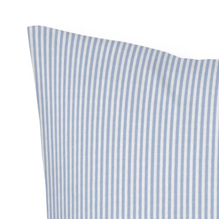 Funda de cojín Greta azul detalle del diseño