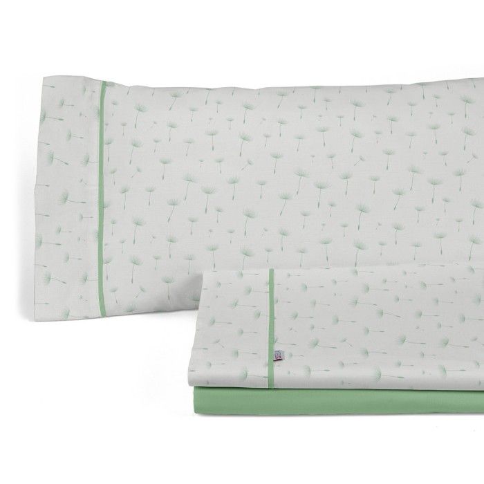 Juego de sábanas León verde bodegón