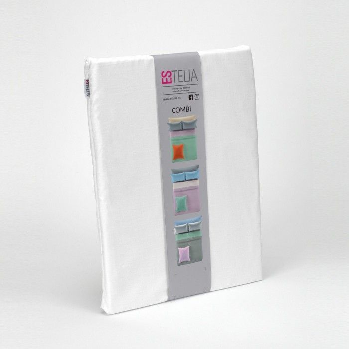 Bajera alto 35 cm algodón blanco presentación en bolsa de tela