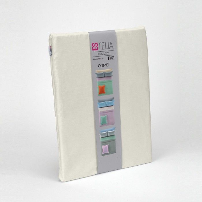 Bajera alto 35 cm algodón crema presentación en bolsa de tela