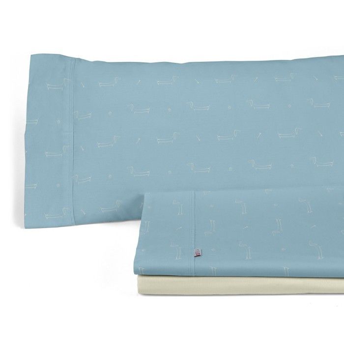 Juego de sábanas Cuca azul bodegón