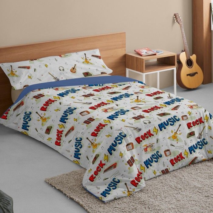 Funda nórdica Rock escena de cama