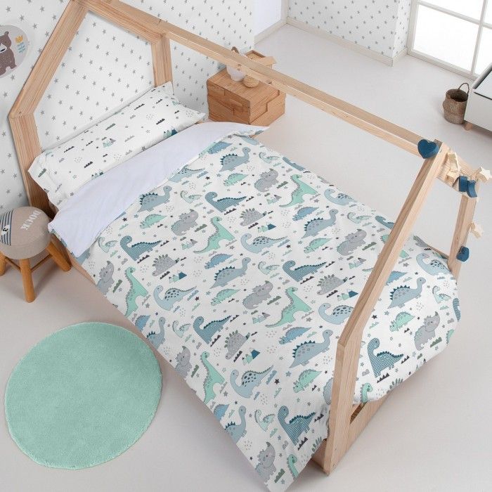 Funda nórdica Dinos vista cenital