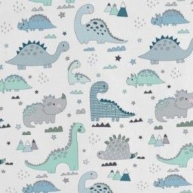 Funda nórdica Dinos detalle del diseño