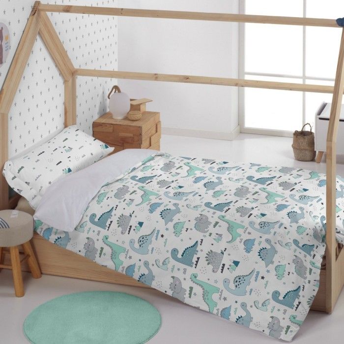 Funda nórdica Dinos vista lateral