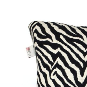 Funda cojín Cebra detalle
