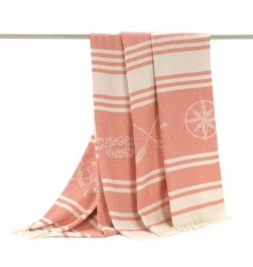 Fouta Maca coral presentación