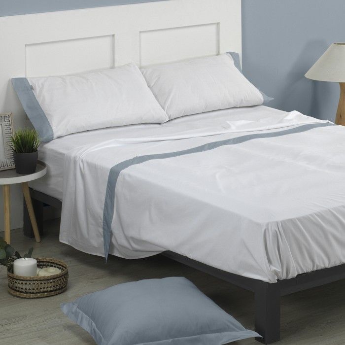 Despiece 100% Algodón Blanco-Acero