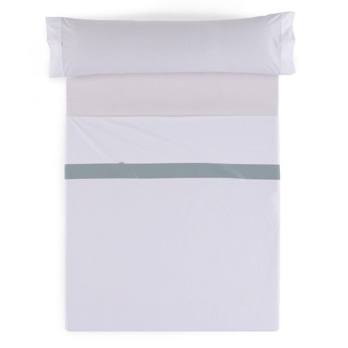 Despiece 100% Algodón Blanco-Acero