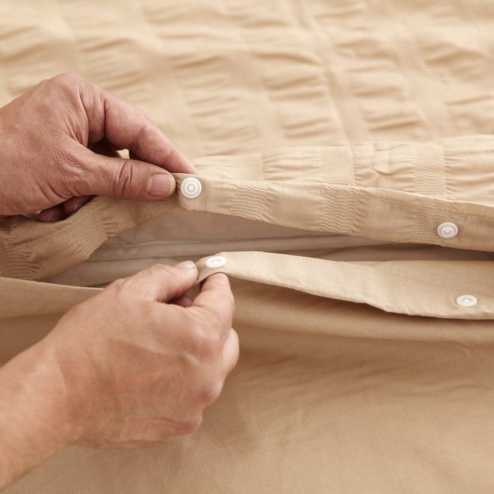 Dúo funda nórdica + almohada aman cierre con clips