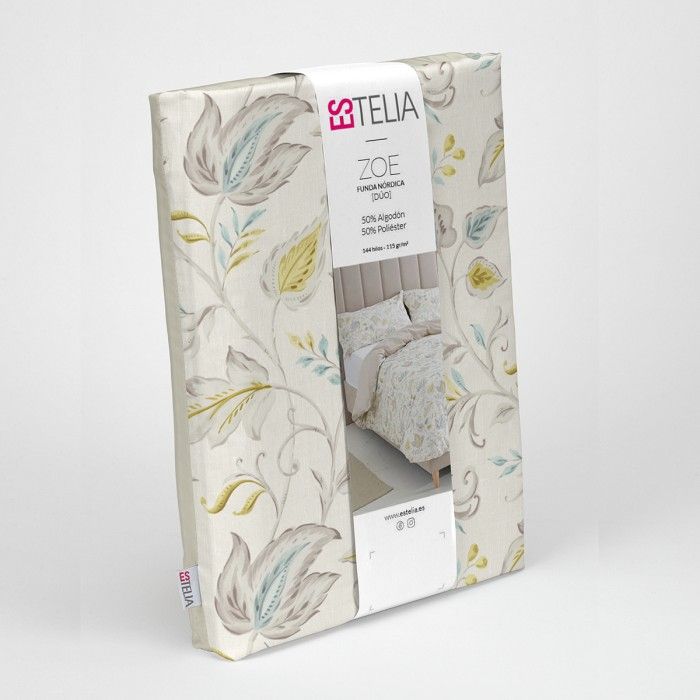 Dúo funda nórdica + almohada zoe presentacion bolsa