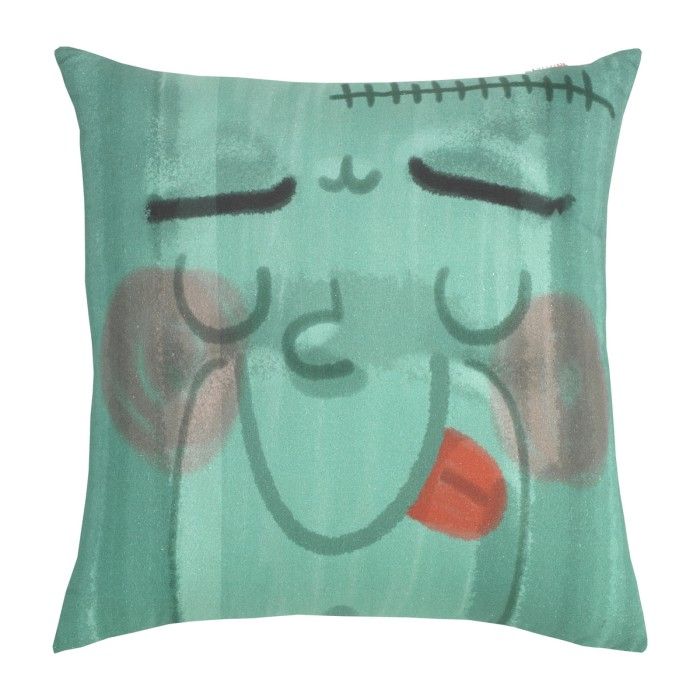 Pack de 2 fundas de cojín Draky: cojín Frankenstein