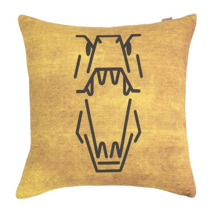 Pack de 2 fundas de cojín Saurios: cojín T-Rex