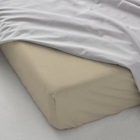 Bajera ajustable algodón poliéster camel detalle de la esquina