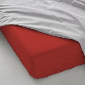 Bajera ajustable algodón poliéster rojo amapola detalle con encimera