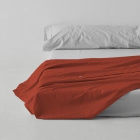 Sábana encimera algodón poliéster tierra escena de cama