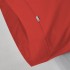 Funda de almohada algodón poliéster  rojo amapola