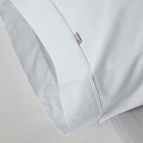 Funda de almohada percal perla detalle