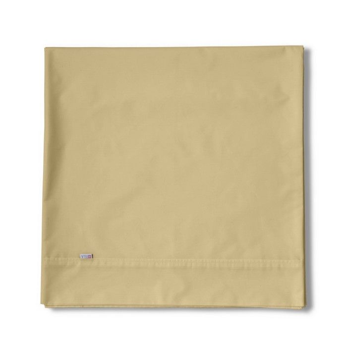 Sábana encimera algodón poliéster arena producto plegado