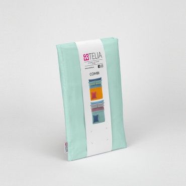 Funda de cojín 50-50 aqua presentación