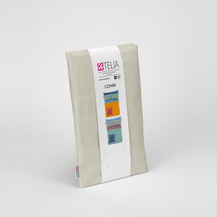 Funda de cojín 50-50 piedra presentación